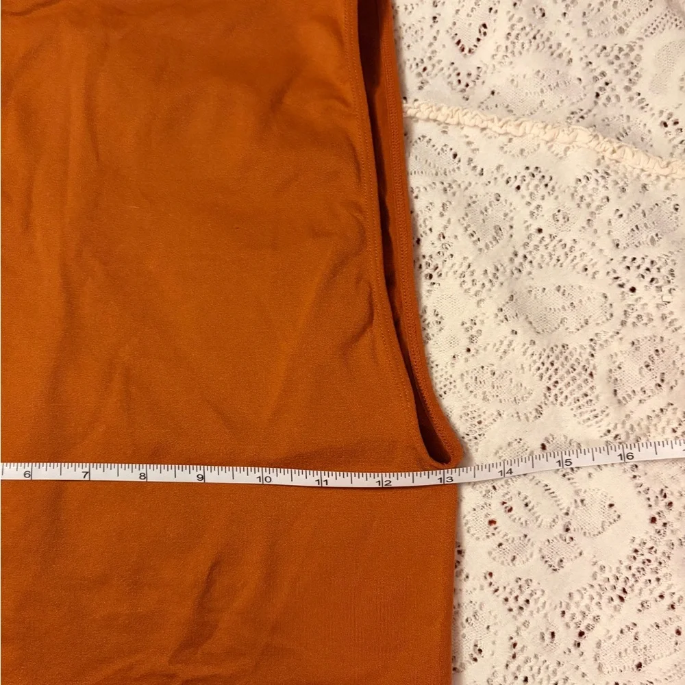 Free People Intimately size M/L rust colored stretch tank - Picture 9 of 9